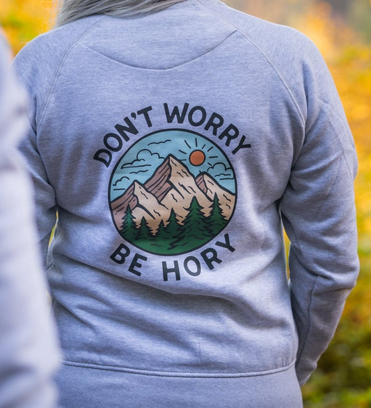 Dámská mikina - Don't worry be hory planet