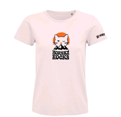 Dámské tričko z bio bavlny - Horská kočka