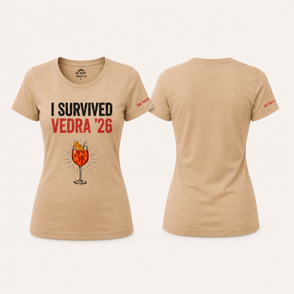 I survived Vedra 26 - Dámské tričko