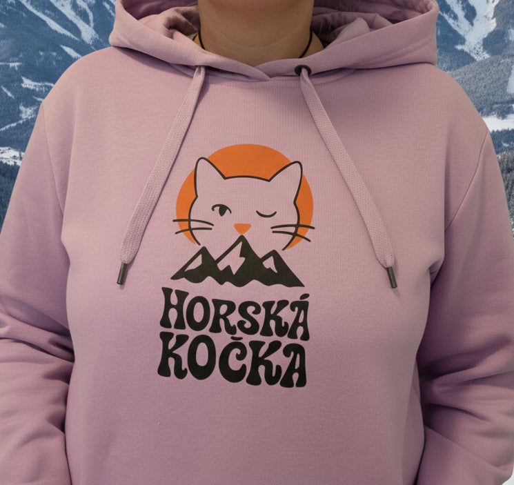 Dámská mikina - Horská kočka