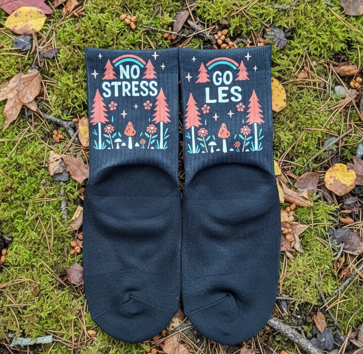 Ponožky No stress go les