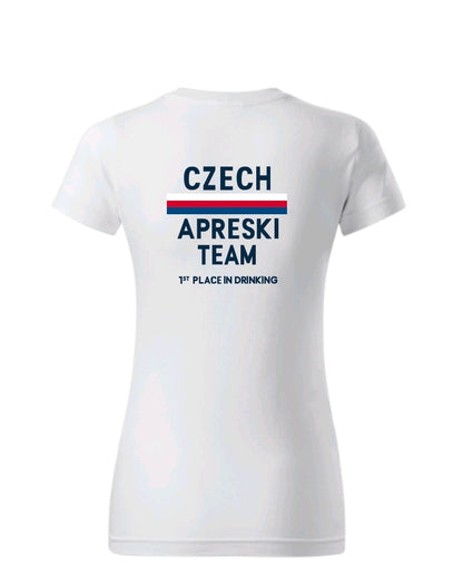 Czech Aprèski Beer + Dámské tričko bílé