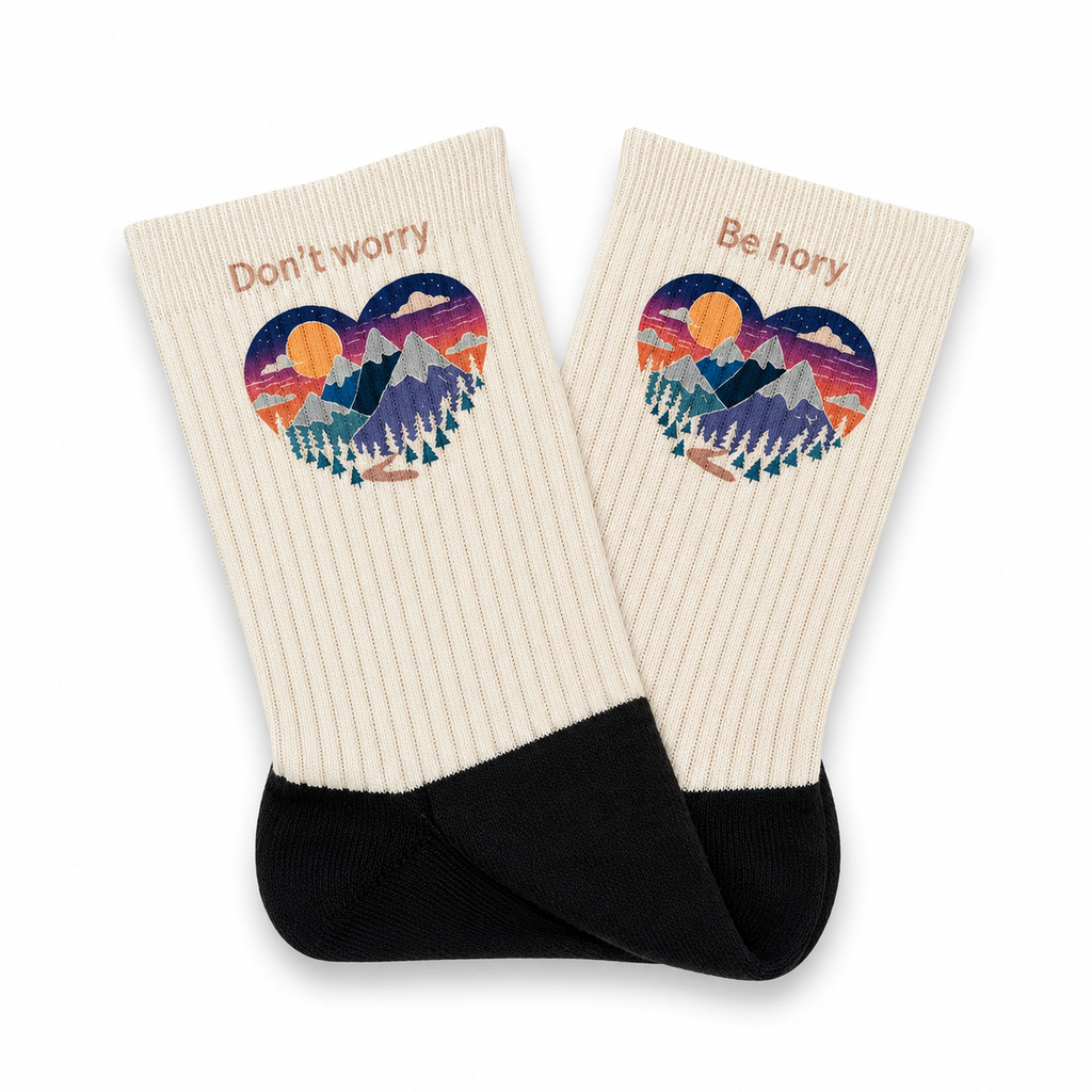 Srdce – Funkční outdoor ponožky