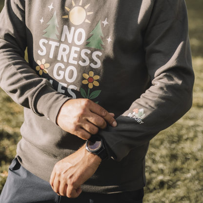 Pánská mikina - No stress go les