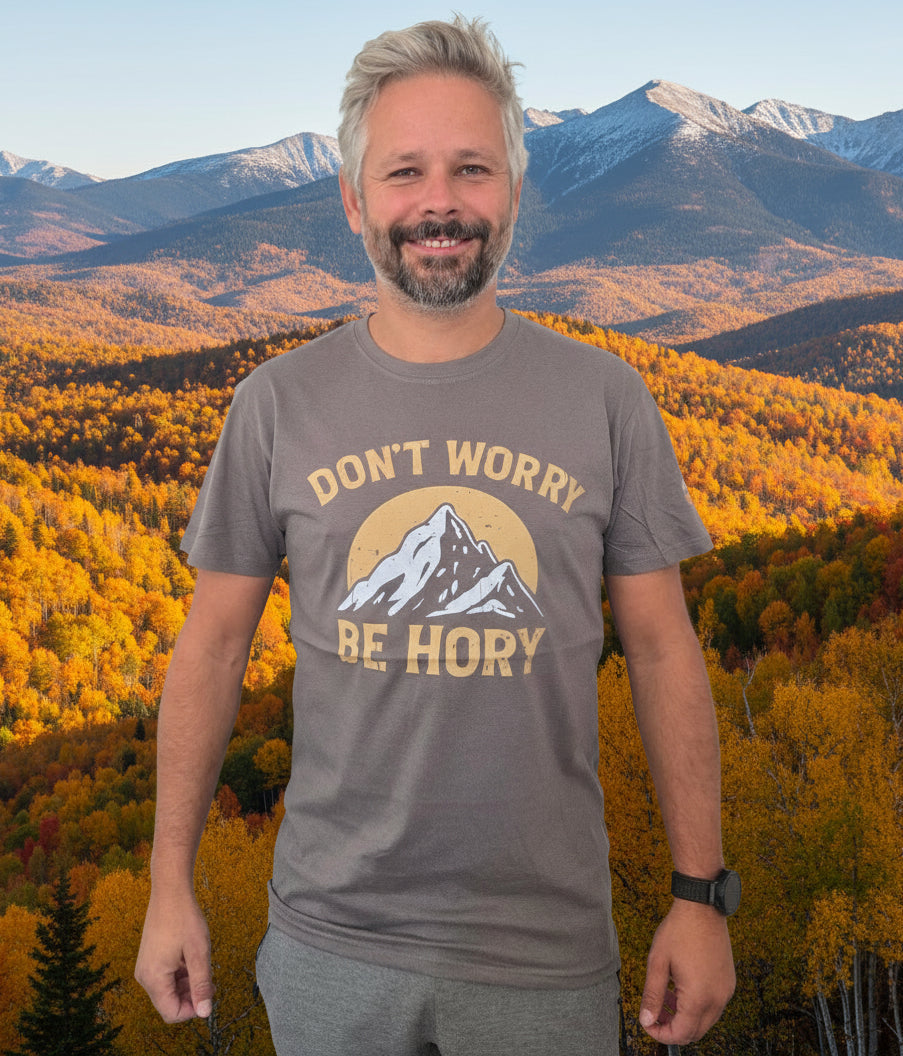 Pánské tričko - Don´t worry be hory mountains