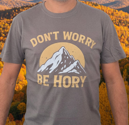 Pánské tričko - Don´t worry be hory mountains