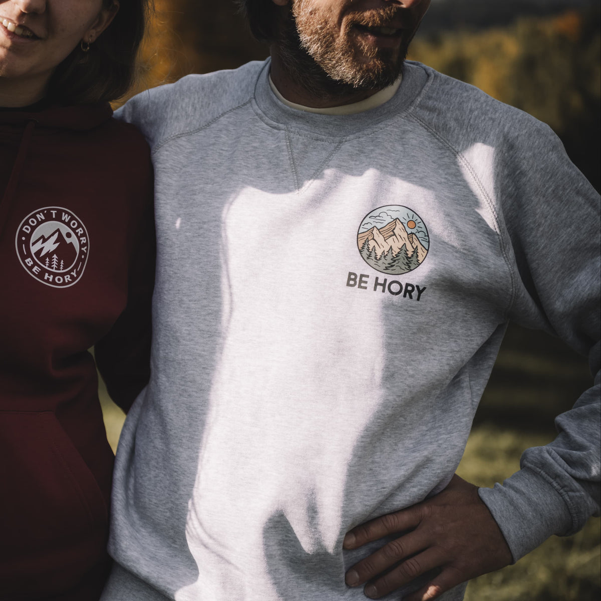 Don't worry be hory® planet – Pánská mikina
