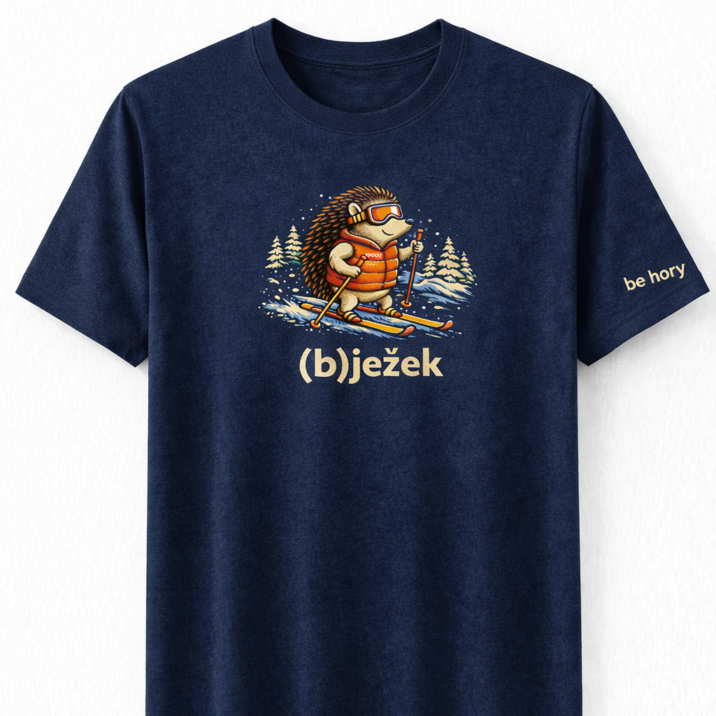 Pánské běžkařské tričko - b(ježek)
