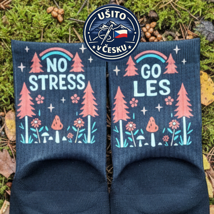 Ponožky No stress go les