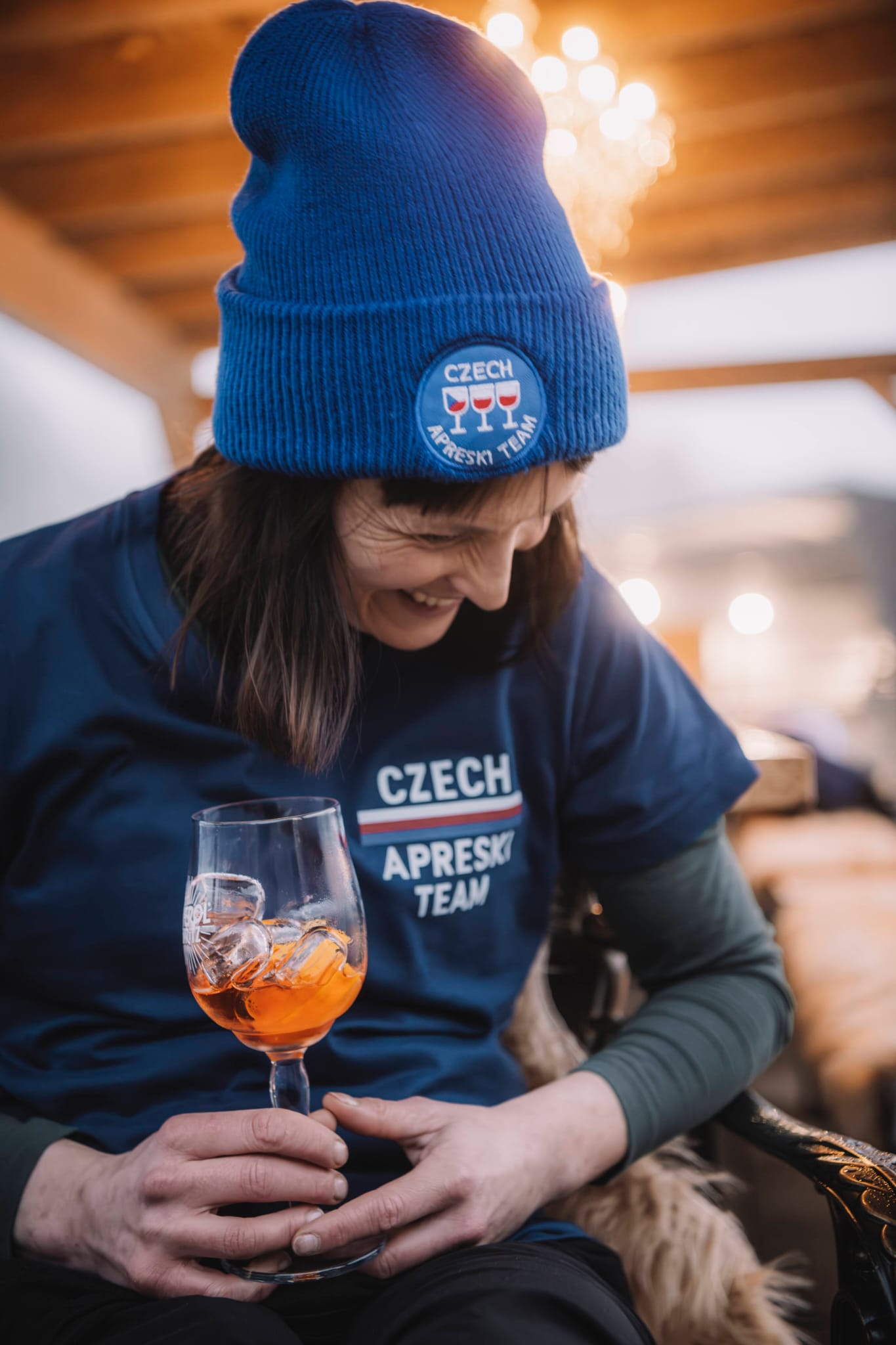 Zimní čepice - Czech Aprèski Team